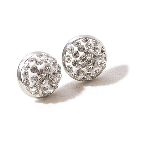 Aro acero media bola de fuego blanca 11 mm